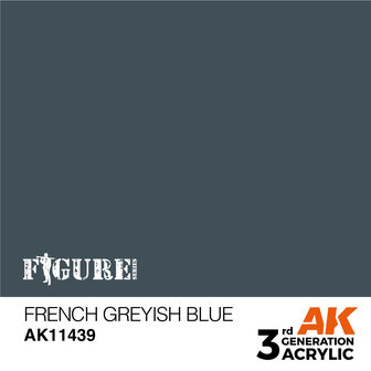 AK11439 - French Greyish Blue - Acrylic - 17 ml - [AK Interactive]