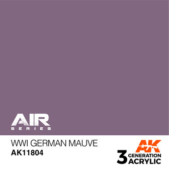 AK11804 - WWI German Mauve - Acrylic - 17 ml - [AK Interactive]