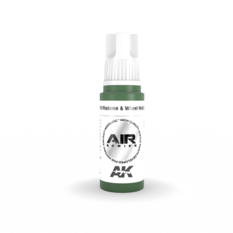 AK11919 - Radome &amp; Wheel Hub Green - Acrylic - 17 ml - [AK Interactive]