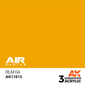 AK11813 - RLM 04 - Acrylic - 17 ml - [AK Interactive]
