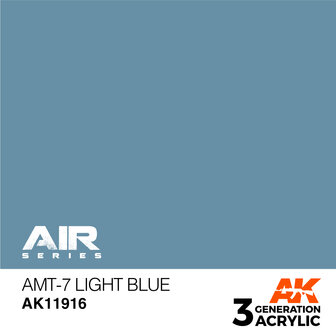 AK11916 - AMT-7 Light Blue - Acrylic - 17 ml - [AK Interactive]
