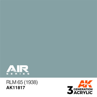 AK11817 - RLM 65 (1938) - Acrylic - 17 ml - [AK Interactive]