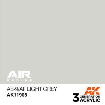 AK11908 - AE-9/AII Light Grey - Acrylic - 17 ml - [AK Interactive]