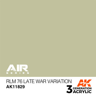 AK11829 - RLM 76 Late War Variation - Acrylic - 17 ml - [AK Interactive]
