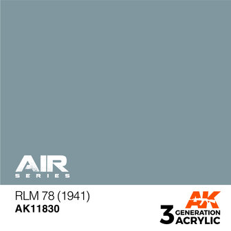 AK11830 - RLM 78 (1941) - Acrylic - 17 ml - [AK Interactive]