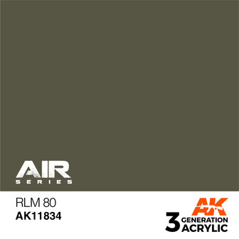 AK11834 - RLM 80 - Acrylic - 17 ml - [AK Interactive]