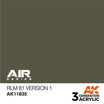 AK11835 - RLM 81 Version 1 - Acrylic - 17 ml - [AK Interactive]