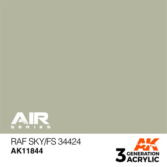AK11844 - RAF Sky / FS 34424 - Acrylic - 17 ml - [AK Interactive]