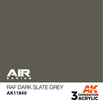 AK11849 - RAF Dark Slate Grey - Acrylic - 17 ml - [AK Interactive]
