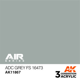 AK11867 - ADC Grey FS 16473 - Acrylic - 17 ml - [AK Interactive]