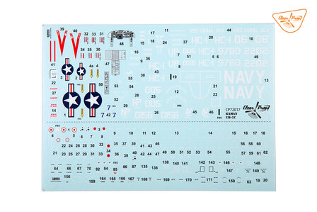 Clear Prop Models CP72017 - UH-2C Seasprite (Advanced kit) - 1:72