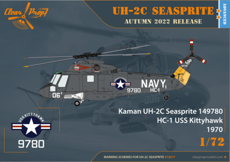 Clear Prop Models CP72017 - UH-2C Seasprite (Advanced kit) - 1:72