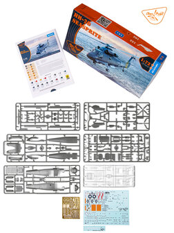 Clear Prop Models CP72018 - HH-2D Seasprite (Advanced kit) - 1:72