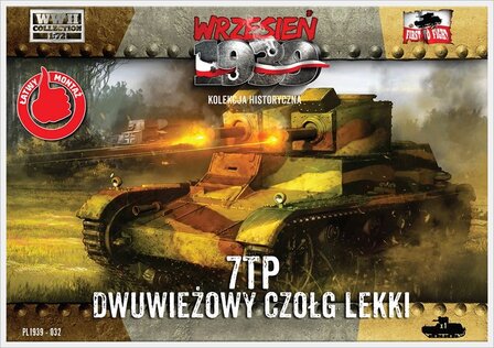 FTF PL1939-032 - 7TP Twin-Turret Light Tank - 1:72