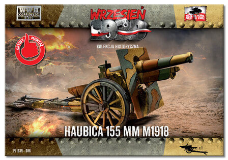 FTF PL1939-088 - 155mm Howitzer M1918 - 1:72