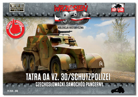 FTF PL1939-090 - Tatra OA VZ. 30/Schutzpolizei - Czechoslovak Armored Car  - 1:72