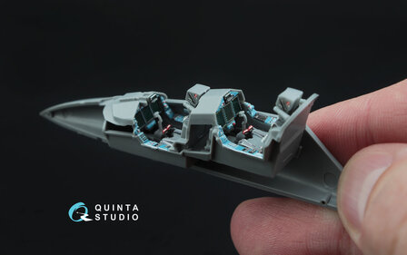 Quinta Studio QD72007 - Yak-130  3D-Printed &amp; coloured Interior on decal paper, advanced skill - 1:72
