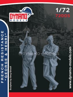 Dynamo Models  72005 - French Resistance &quot;George &amp; Henri&quot; - 1:72