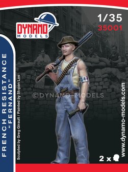 Dynamo Models  35001 - French Resistance &quot;Fernand&quot; - 1:35