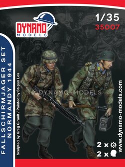 Dynamo Models  35007 - Fallschirmjager Set Normandy 1944 - 1:35