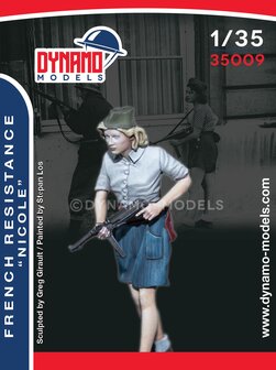 Dynamo Models  35009 - French Resistance &quot;Nicole&quot; - 1:35