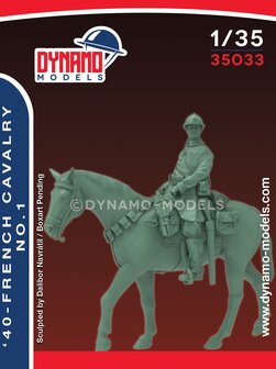 Dynamo Models  35033 - &#039;40 - French Cavalry No.1 - 1:35