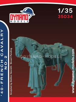 Dynamo Models  35034 - &#039;40 - French Cavalry No.2 - 1:35