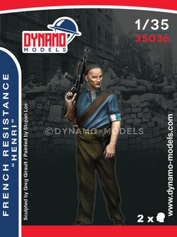 Dynamo Models  35036 - French Resistance &quot;Henri&quot; - 1:35
