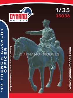 Dynamo Models  35038 - &#039;40 - French Cavalry Officer - 1:35