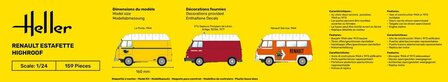 Heller 80740 - Renault Estafette Highroof - 1:24