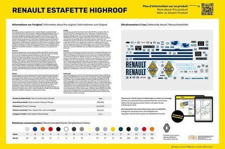 Heller 80740 - Renault Estafette Highroof - 1:24