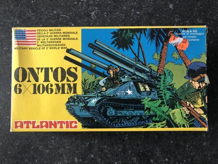 Atlantic 612 - Ontos 6x106mm - 1:76