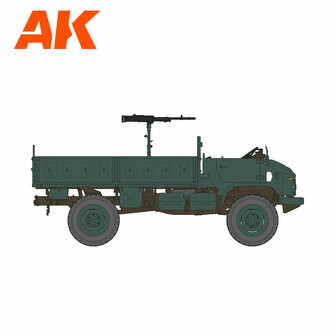 AK35505 - Unimog S 404 Europe & Africa - 1:35 - [AK Interactive]