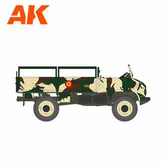 AK35505 - Unimog S 404 Europe & Africa - 1:35 - [AK Interactive]