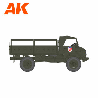 AK35505 - Unimog S 404 Europe & Africa - 1:35 - [AK Interactive]