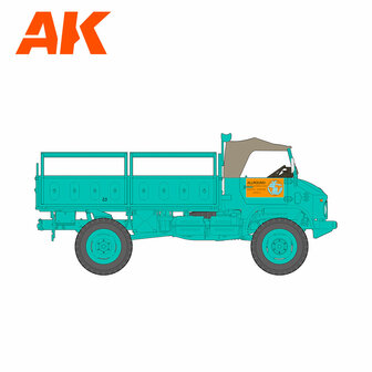 AK35505 - Unimog S 404 Europe & Africa - 1:35 - [AK Interactive]