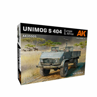 AK35505 - Unimog S 404 Europe & Africa - 1:35 - [AK Interactive]