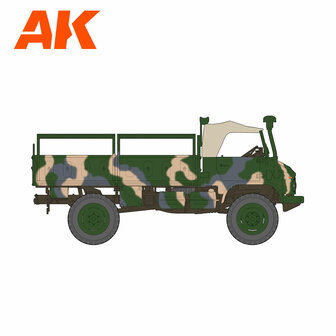 AK35506 - Unimog S 404 Middle East - 1:35 - [AK Interactive]