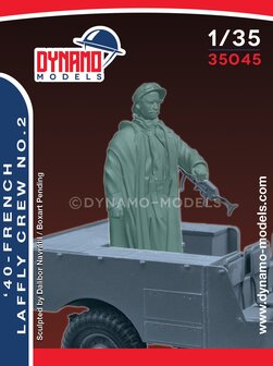 Dynamo Models  35045 - &#039;40 - French Laffly Crew No. 2 - 1:35