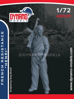 Dynamo Models  48039 - French Resistance &quot;Henri&quot; - 1:48