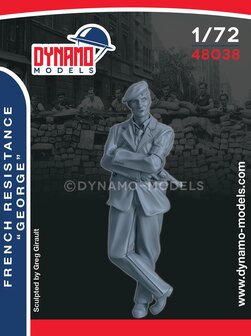 Dynamo Models  48038 - French Resistance &quot;George&quot; - 1:48
