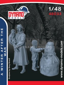 Dynamo Models  48033 - A Winter After War Set - 1:48