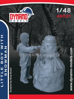 Dynamo Models  48031 - Little Boy With Snowman - 1:48