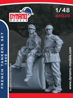Dynamo Models  48020 - French Tankers Set 1940 - 1:48