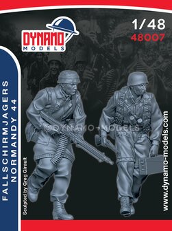 Dynamo Models  48007 - Fallschirmjager Set Normandy 1944 - 1:48