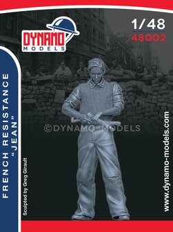 Dynamo Models  48002 - French Resistance &quot;Jean&quot; - 1:48