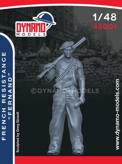 Dynamo Models  48001 - French Resistance &quot;Fernand&quot; - 1:48