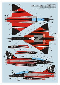 DreamModel DM720021 - Dassault Mirage 2000N - 1:72
