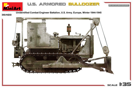 MiniArt 35403 - U.S. Armored Bulldozer - 1:35