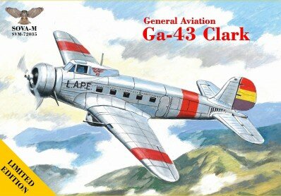 SOVA-M SVM-72035 Ga-43 Clark &quot;General Aviation&quot;